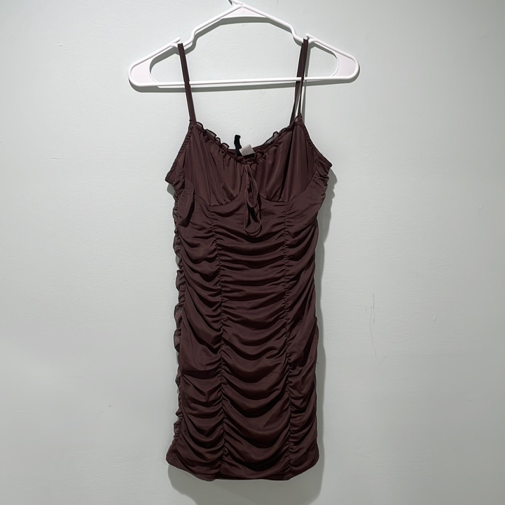 Brown Cute Dress🤎